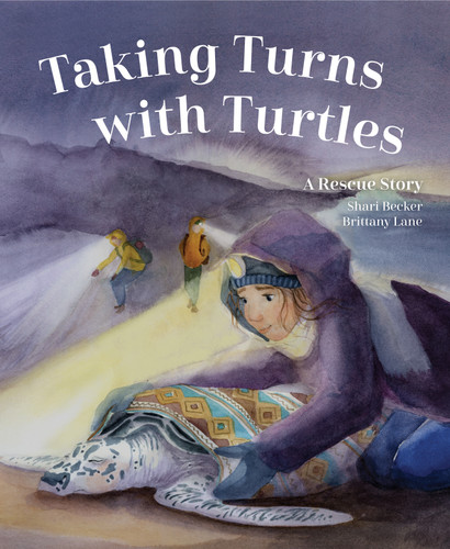 Taking Turns with Turtles: A Rescue Story book cover by Shari Becker