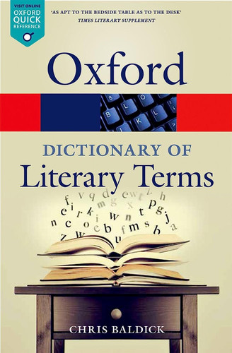 The Oxford Dictionary of Literary Terms (Oxford Quick Reference) (4TH ed.) book cover by Chris Baldick