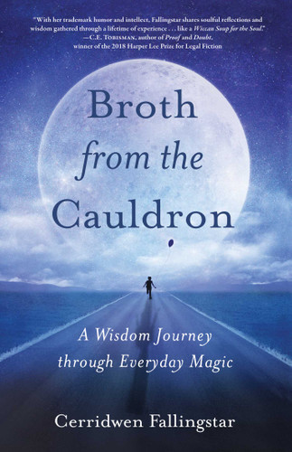 Broth from the Cauldron: A Wisdom Journey through Everyday Magic book cover by Cerridwen Fallingstar