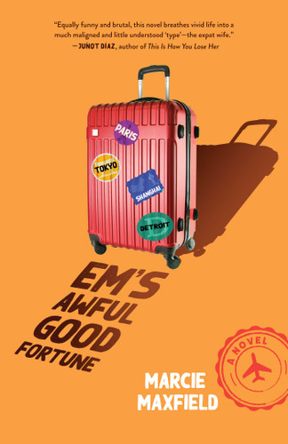 Em's Awful Good Fortune: A Novel book cover by Marcie Maxfield