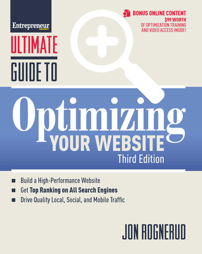 Ultimate Guide to Optimizing Your Website (Ultimate Guide) book cover by Jon Rognerud