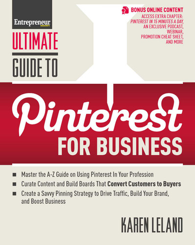 Ultimate Guide to Pinterest for Business (Ultimate Guide) book cover by Karen Tiber Leland
