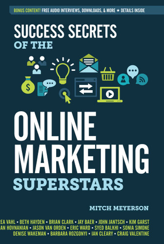 Success Secrets of the Online Marketing Superstars book cover by Mitch Meyerson
