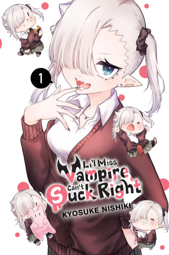 Li'l Miss Vampire Can't Suck Right, Vol. 1 (Li’l Miss Vampire Can’t Suck Right #1) book cover by Kyosuke Nishiki