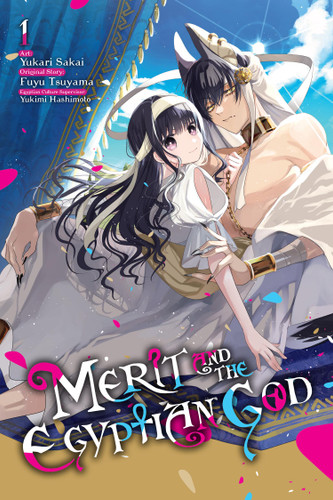 Merit and the Egyptian God, Vol. 1 (Merit and the Egyptian God #1) book cover by YUKARI SAKAI, FUYU TSUYAMA