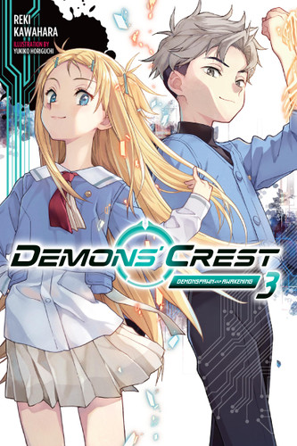 Demons' Crest, Vol. 3 (light novel): Demonspawn Awakening (Demons' Crest #3) book cover by Reki Kawahara