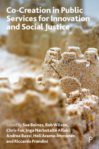 Co-creation in Public Services for Innovation and Social Justice book cover by 
