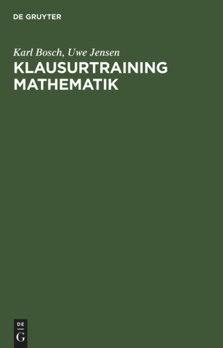 Klausurtraining Mathematik book cover by Karl Bosch, Uwe Jensen