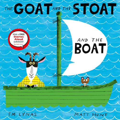 The Goat and the Stoat and the Boat book cover by Em Lynas