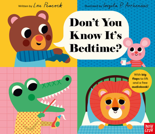 Don't You Know It's Bedtime? book cover by Lou Peacock