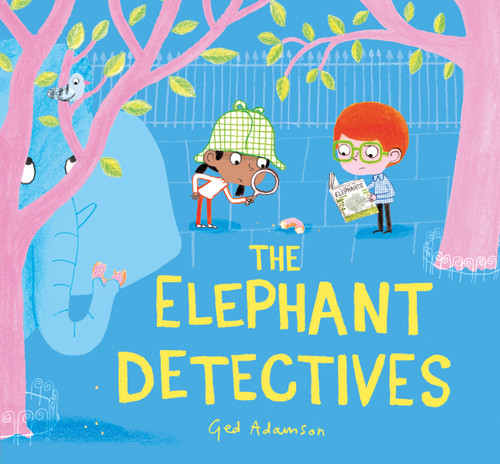 The Elephant Detectives book cover by Ged Adamson