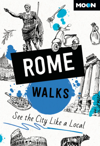 Moon Rome Walks: See the City Like a Local (Moon City Walks Travel Guide) book cover by Moon Travel Guides