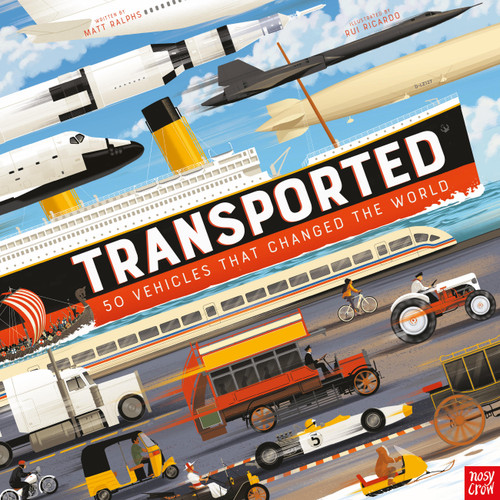 Transported: 50 Vehicles That Changed the World book cover by Matt Ralphs