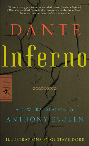 Inferno (The Divine Comedy) book cover by Dante