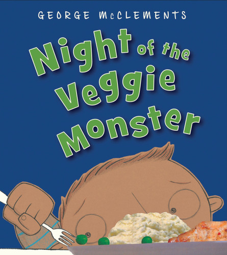 Night of the Veggie Monster book cover by George McClements
