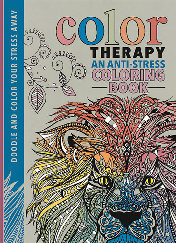Color Therapy: An Anti-Stress Coloring Book book cover by Laura-Kate Chapman, Richard Merritt, Cindy Wilde