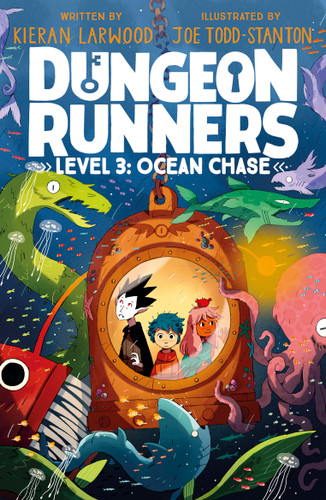 Dungeon Runners: Ocean Chase (Dungeon Runners #3) book cover by Kieran Larwood