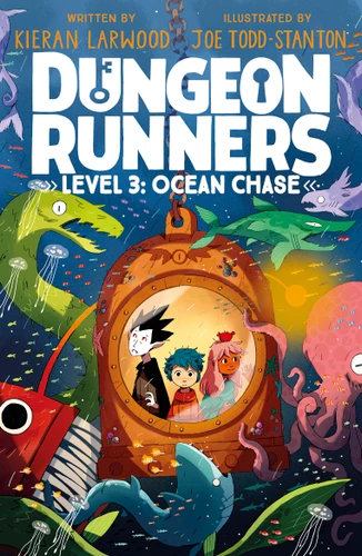 Dungeon Runners: Ocean Chase (Dungeon Runners #3) book cover by Kieran Larwood