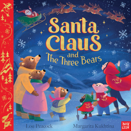 Santa Claus and the Three Bears book cover by Lou Peacock