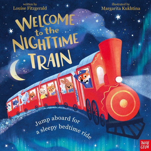 Welcome to the Nighttime Train book cover by Louise Fitzgerald