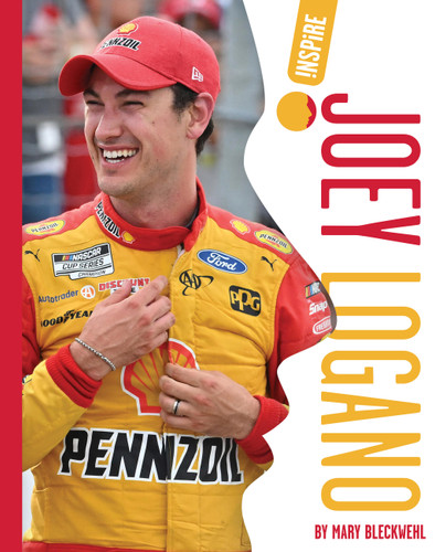 Joey Logano book cover by Mary Bleckwehl