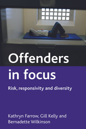 Offenders in focus: Risk, responsivity and diversity book cover by Kathryn Farrow, Gill Kelly, Bernadette Wilkinson