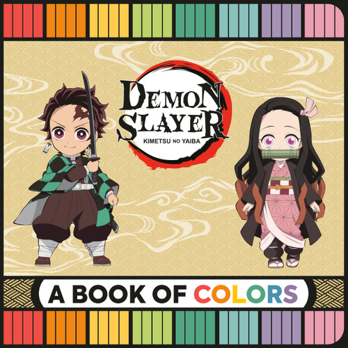 Demon Slayer: Kimetsu no Yaiba: A Book of Colors book cover by Running Press