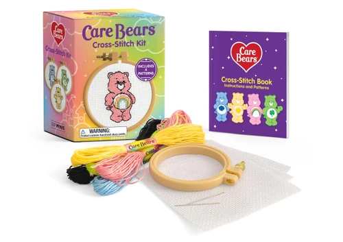 Care Bears Cross-Stitch Kit: Includes 4 Patterns (RP Minis) book cover by Sosae Caetano