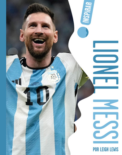 Lionel Messi (Spanish) book cover by Leigh Lewis