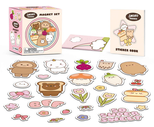 Smoko Friends Magnet Set (RP Minis) book cover by Running Press
