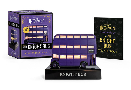 Harry Potter Mini Knight Bus Collectible Replica: Lights up! (RP Minis) [9798894142234]