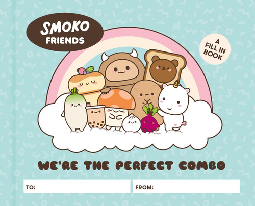 Smoko Friends: We're the Perfect Combo: A Fill-In Book book cover by Lauren Emily Whalen