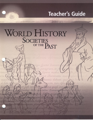 World History: Societies of the Past: Teacher's Guide book cover by Linda McDowell, Marilyn MacKay