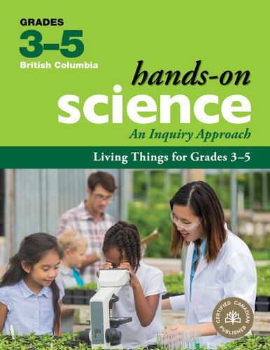 Living Things for Grades 3-5: An Inquiry Approach (Hands-On Science for British Columbia) book cover by Jennifer E. Lawson