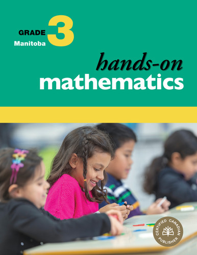 Hands-On Mathematics for Manitoba, Grade 3 (Hands-On Mathematics for Manitoba) book cover by Jennifer E. Lawson