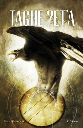 Taghe ?et'a / Three Feathers book cover by Richard Van Camp