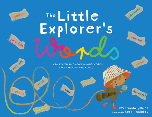The Little Explorer's Words book cover by Evi Triantafyllides