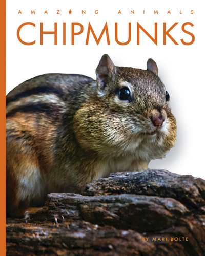 Chipmunks (Amazing Animals) book cover by Mari Bolte