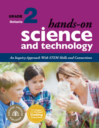 Hands-On Science and Technology for Ontario, Grade 2: An Inquiry Approach With STEM Skills and Connections (Hands-On Science and Technology for Ontario) book cover by Jennifer E. Lawson