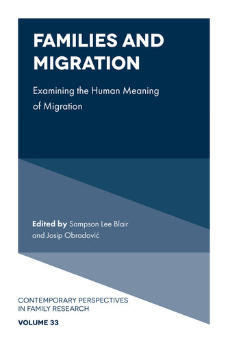 Families and Migration: Examining the Human Meaning of Migration (Contemporary Perspectives in Family Research #33) book cover by 