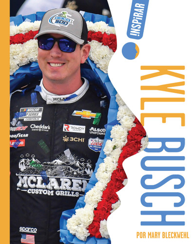 Kyle Busch (Spanish) book cover by Mary Bleckwehl