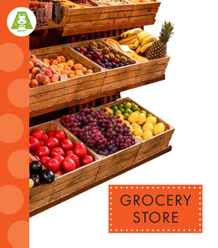 Grocery Store (Spot Around Town) book cover by Susan Rose Simms