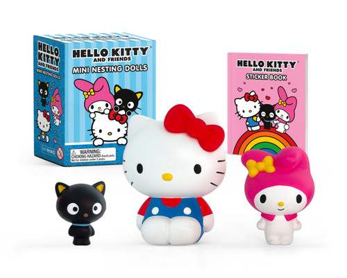 Hello Kitty and Friends Mini Nesting Dolls (RP Minis) book cover by Running Press