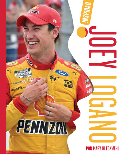 Joey Logano (Spanish) book cover by Mary Bleckwehl