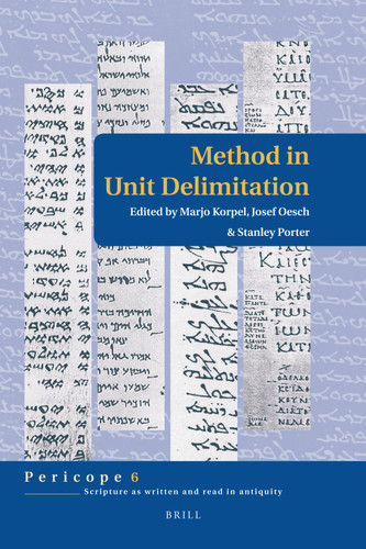 Method in Unit Delimitation [9789004165670]