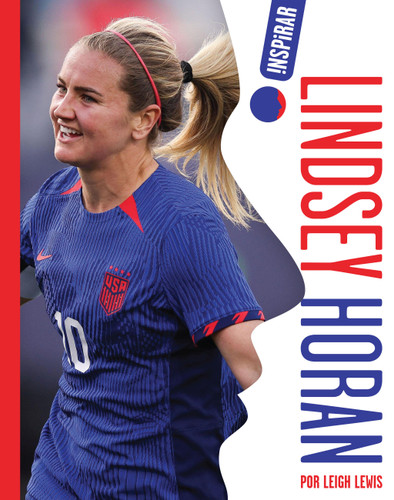 Lindsey Horan (Spanish) book cover by Leigh Lewis
