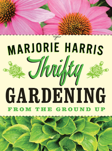 Thrifty Gardening book cover by Marjorie Harris