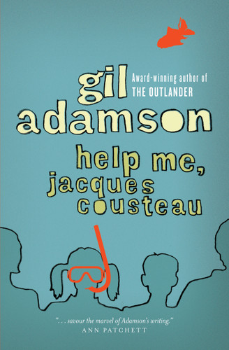 Help Me, Jacques Cousteau book cover by Gil Adamson