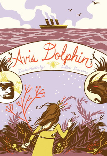 Avis Dolphin book cover by Frieda Wishinsky