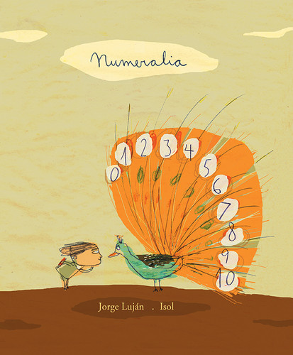 Numeralia book cover by Jorge Luján